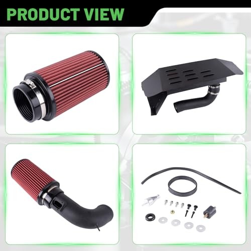 Cold Air Intake Kit with Filter & Heat Shield, Compatible with 2012-2016 BMW