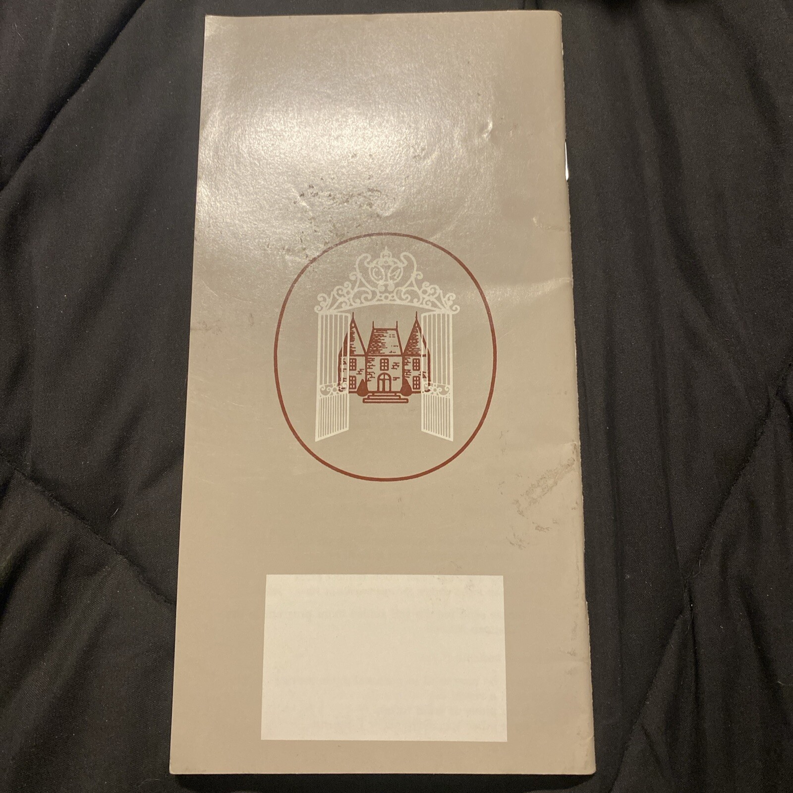 Chateau Accuiel 1987 Brochure