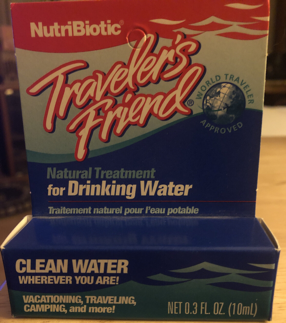 Nutri Biotic Travelers Friend Natural Treatment For Drinking Water. 0.3 Fl. Oz.