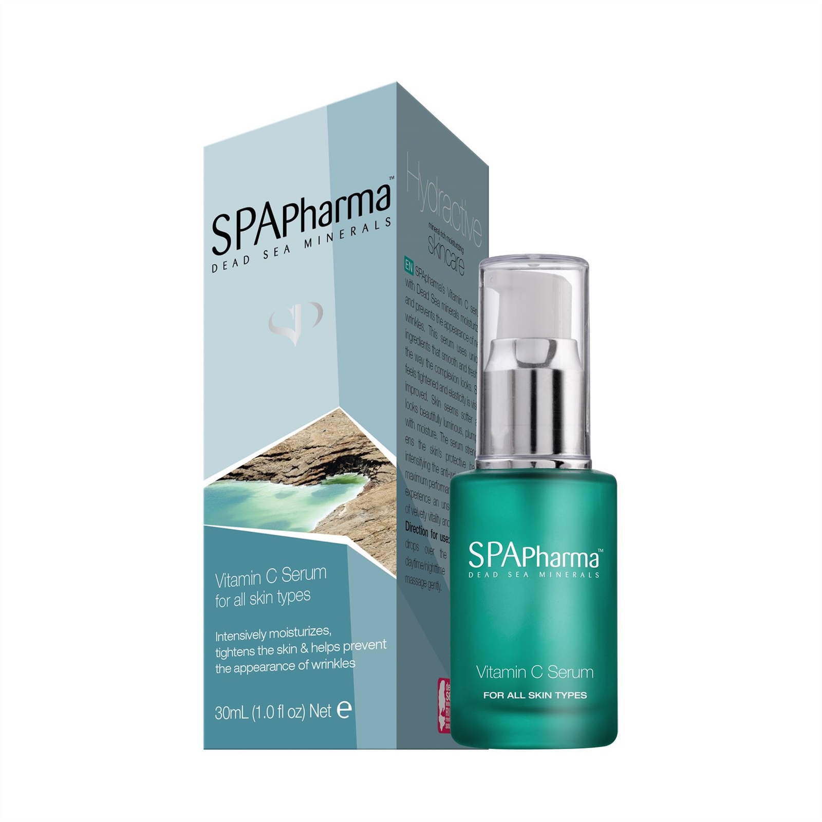 Spa Pharma Dead Sea Minerals Vitamin C Serum For All Skin Types 30 ml