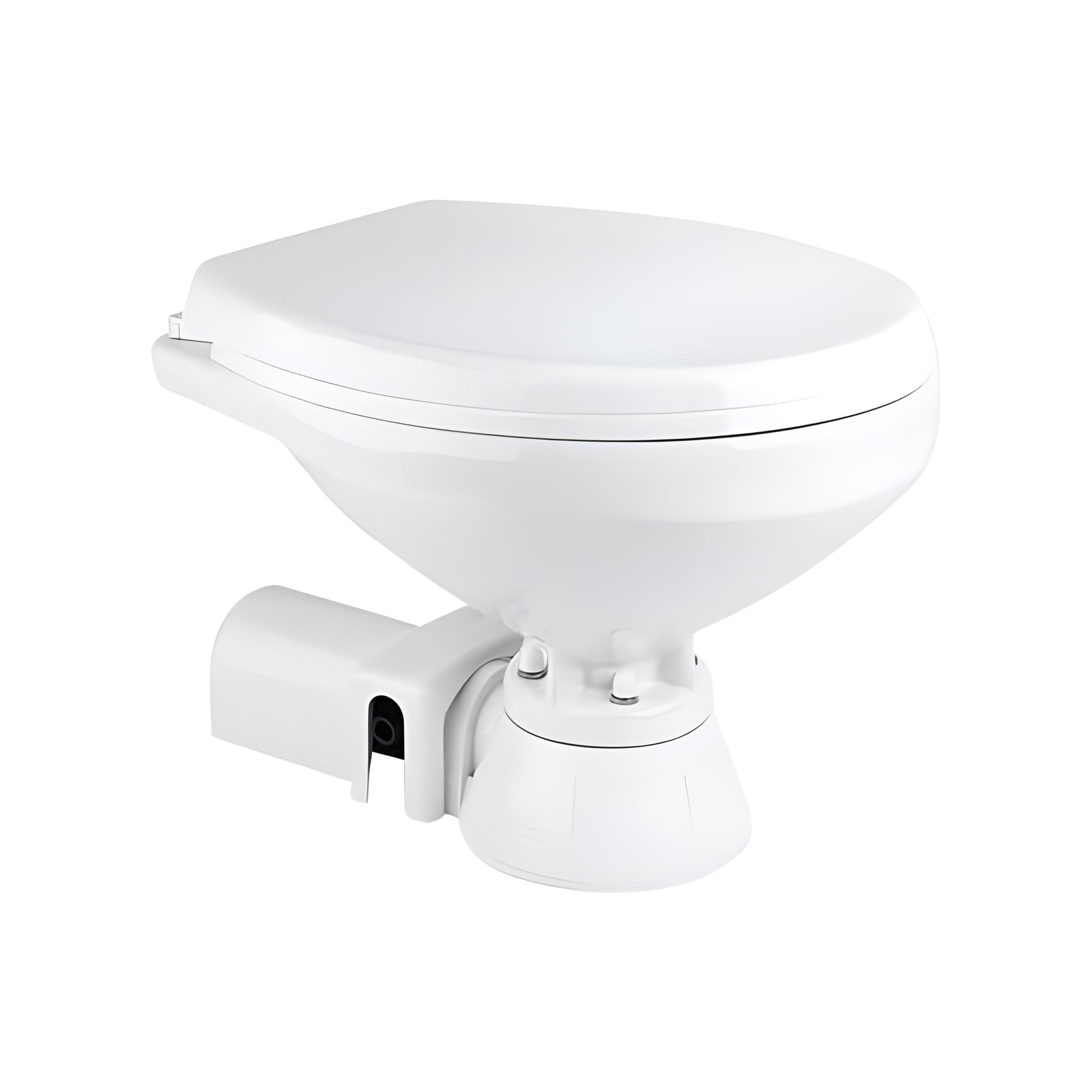 SEAFLO 12V Electric Flush Marine Toilet – Large Size Marine Head – C