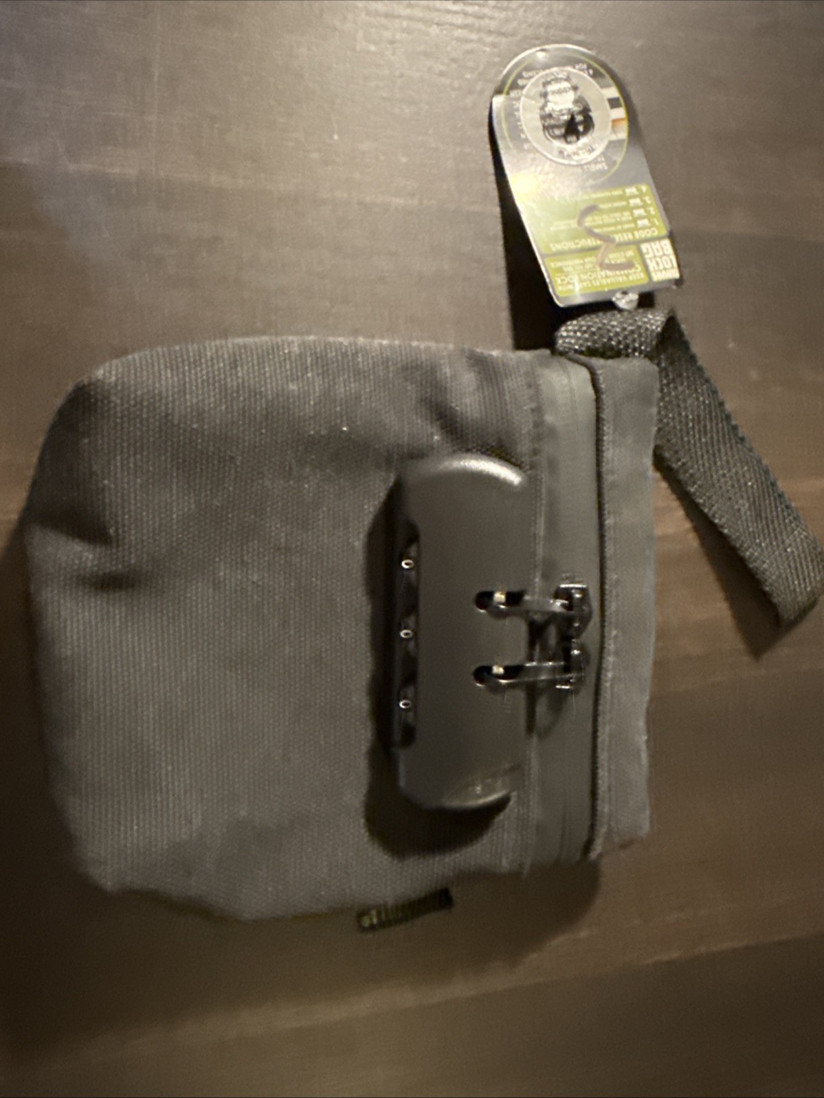 4 ⚡️SMOKEZILLA⚡️Canvas Lock-Bag Lot 💥NEW WITH TAGS💥