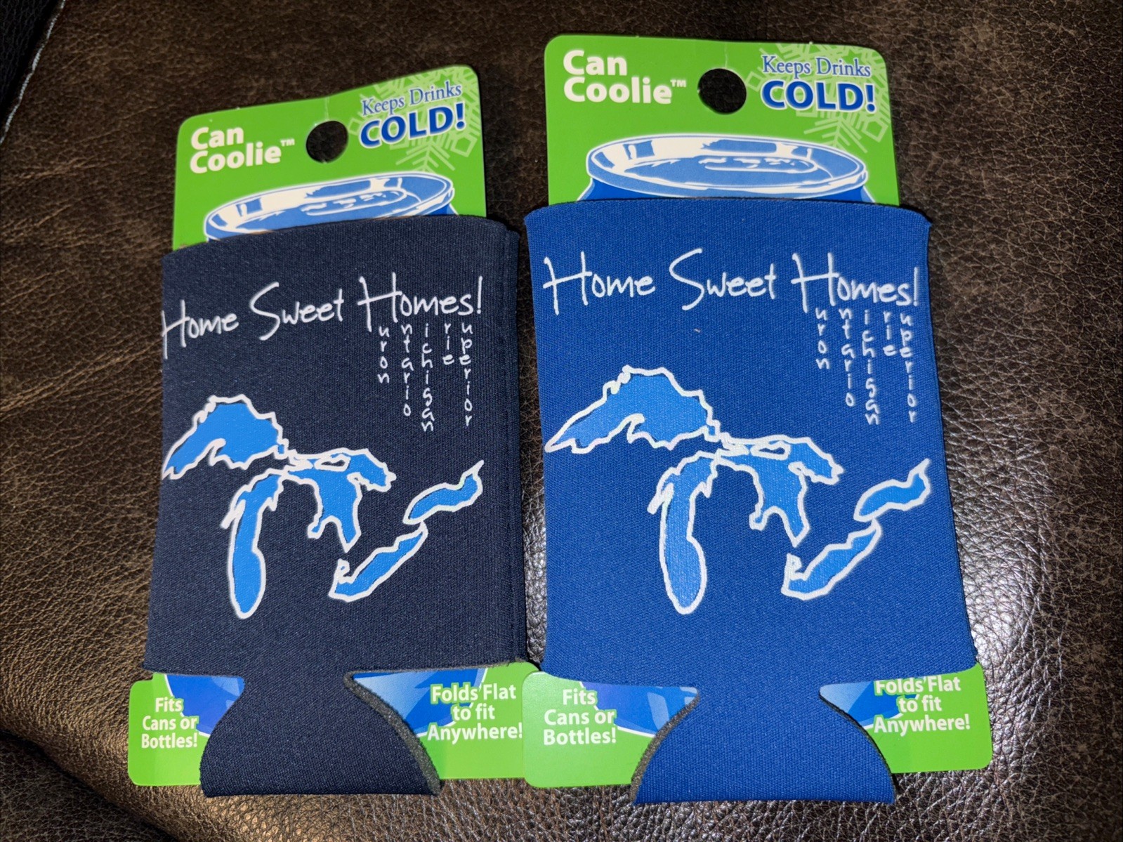 Lot 2 New State Of Michigan Great Lakes Can Coolies HOMES SWEET HOMES Coozies
