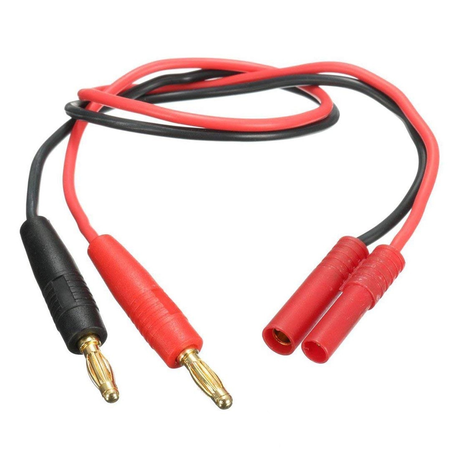 2pcs/Set 4mm Banana Plug Extension Cable Male to Female Jack Connector Test L…