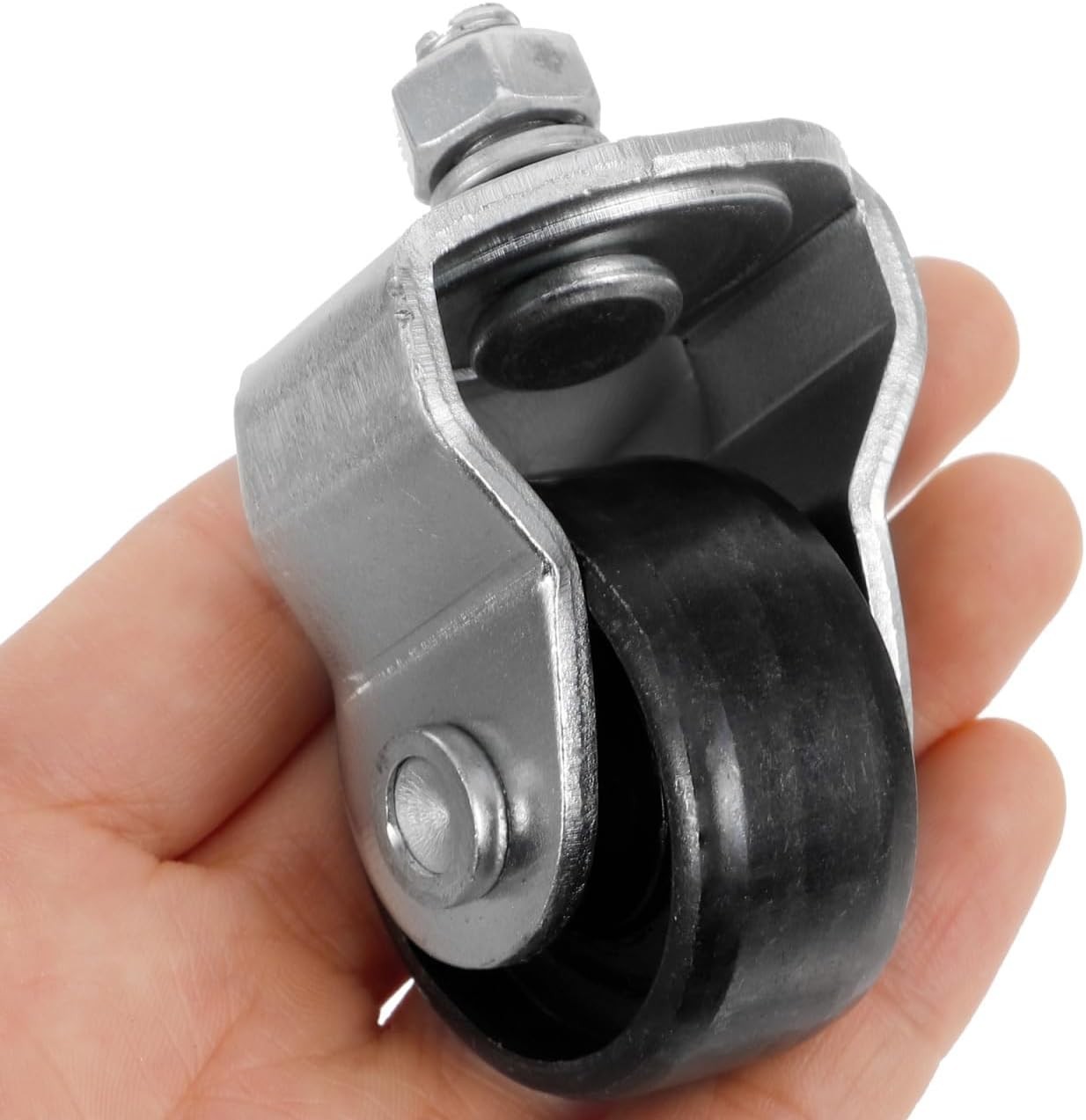 2Pcs Trailer Jack Front Wheels Swivel Replacement Heavy Duty Steel Car Jack A…