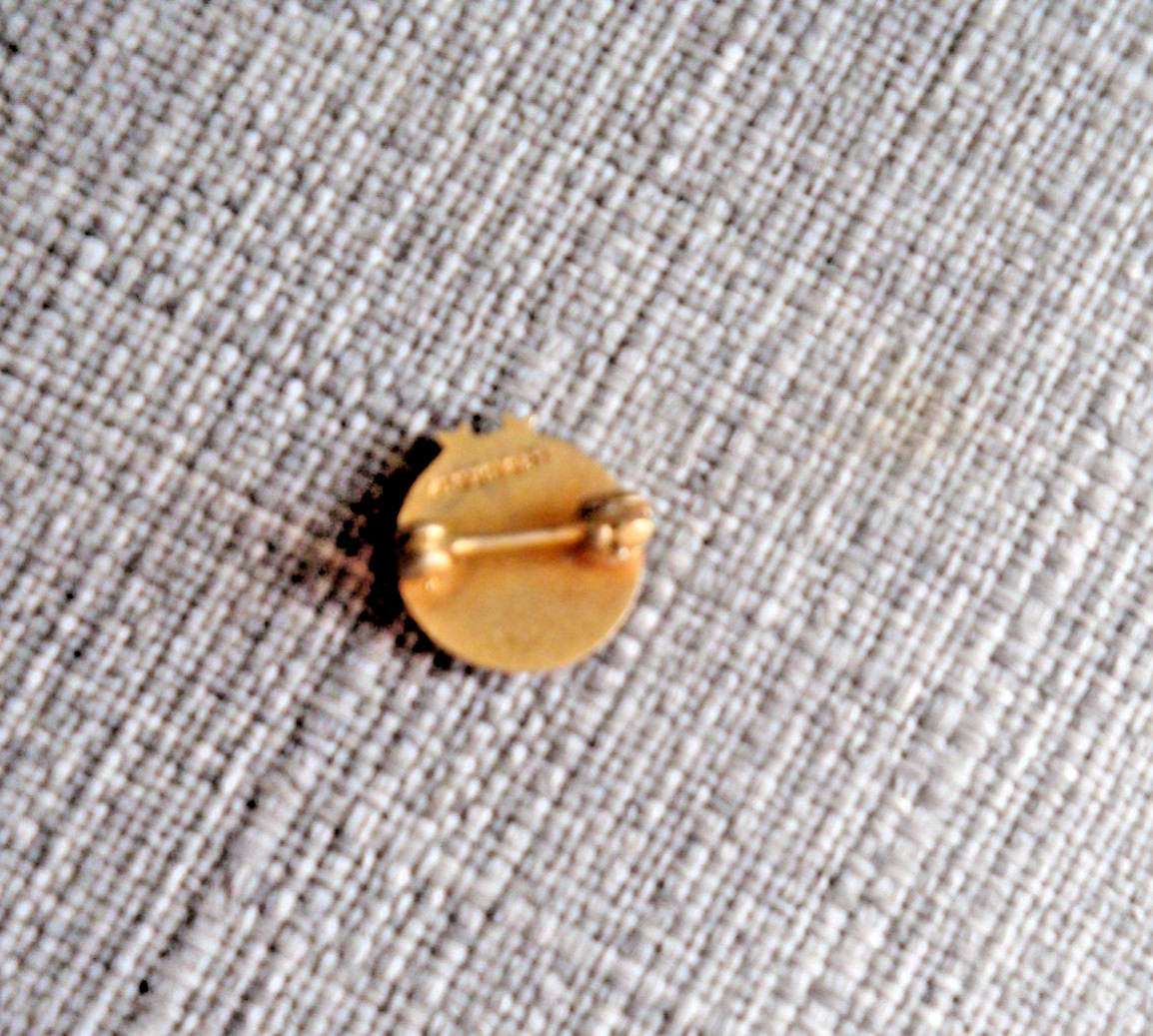 PAN AM WORLD AIRWAYS SERVICE PIN WITH TWO STARS 10K LGB GOLD RARE 1960-70’s ORIG