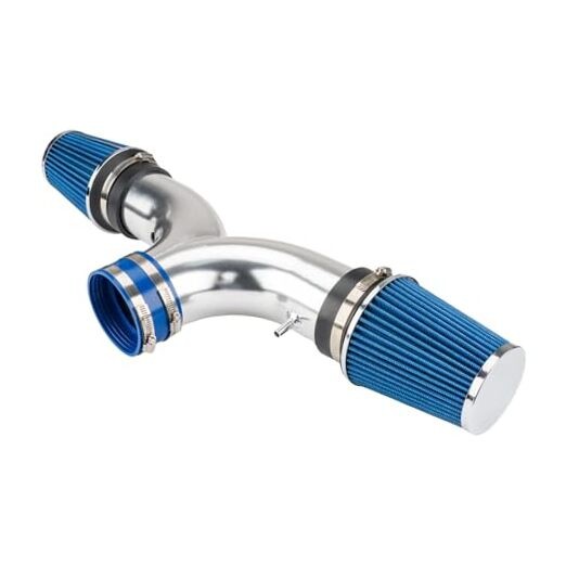 Cold Air Intake Kit with Filter Heat Shield for 2002-2007 R-a-m 1500 (Blue)