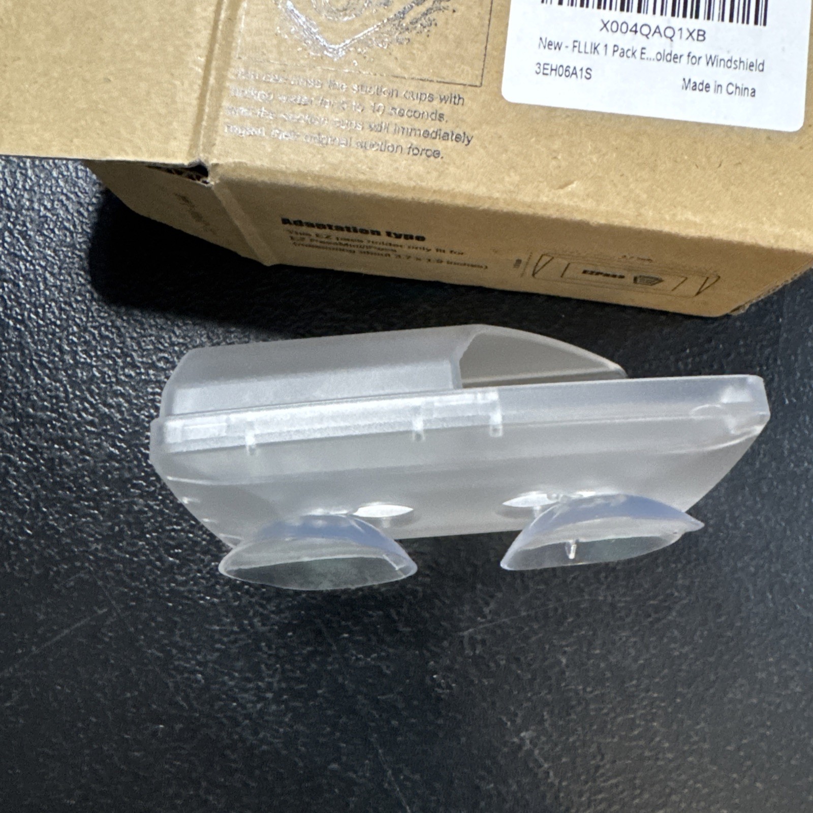 EZ Pass Holder for Windshield w/ Strong Suction Cups. New Open Box