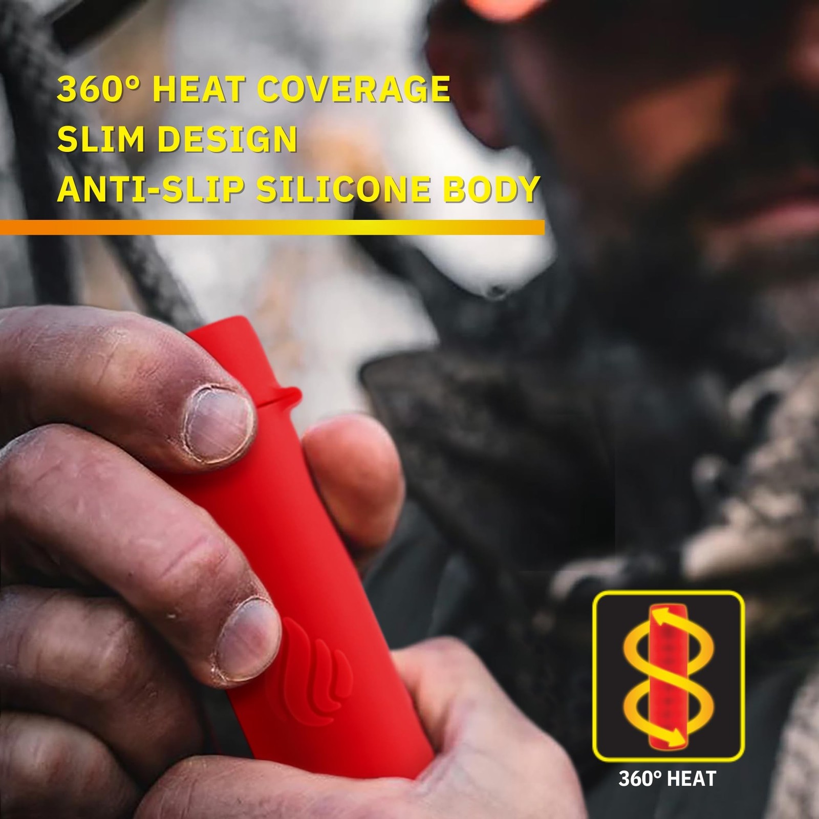 POWERPAW Rechargeable Hand Warmer Portable Electric Hand Heater 3 H… Fast Ship