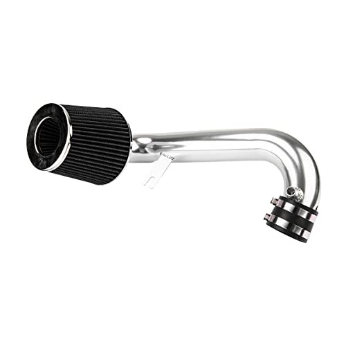 Air Intake Kit, 2.5″ Cold Air Intake System Kits w/Filter Aluminum Replacement