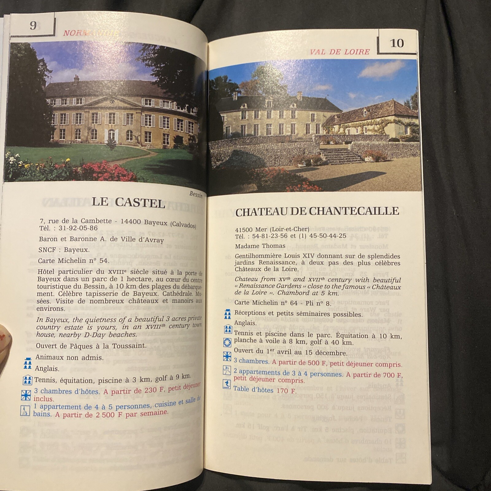 Chateau Accuiel 1987 Brochure