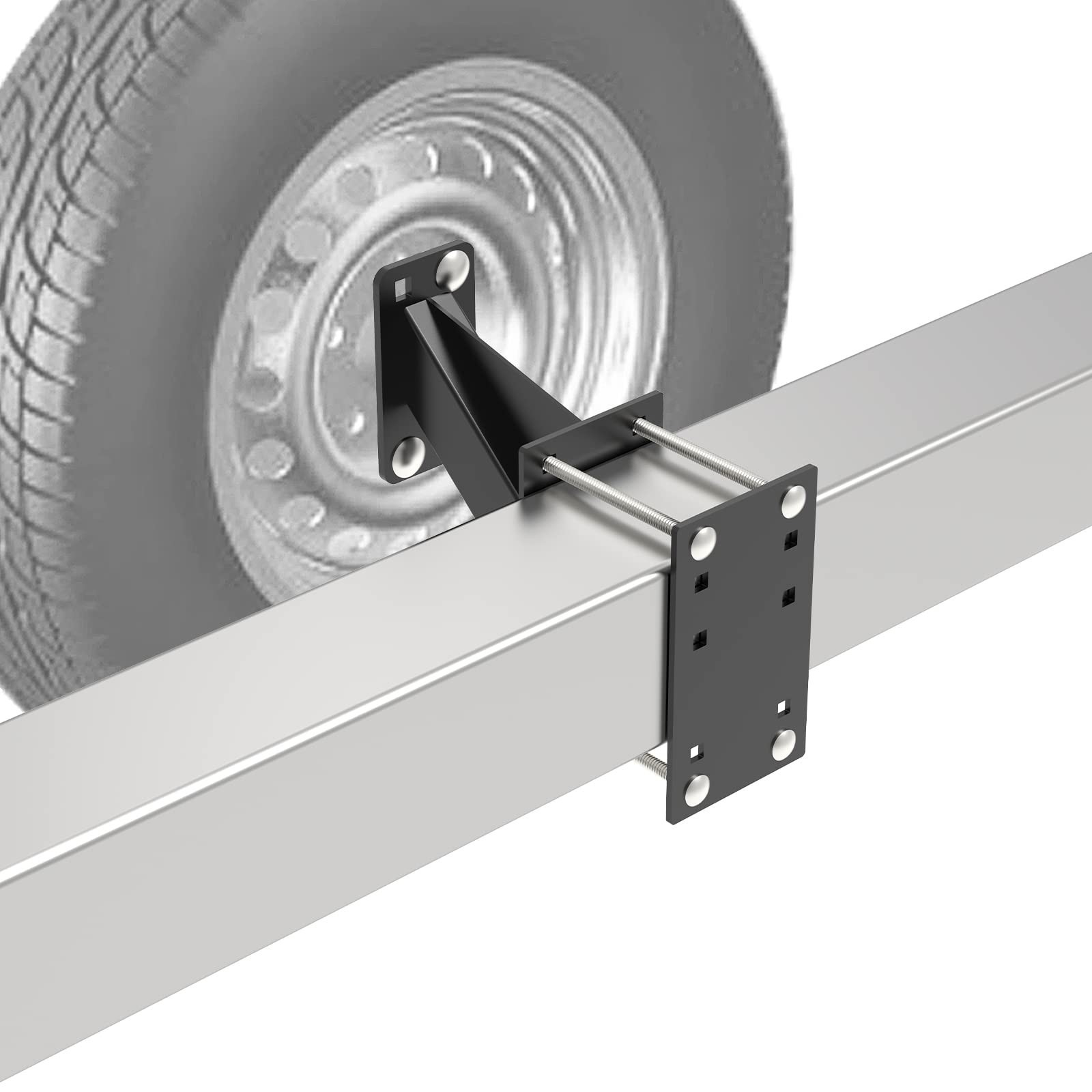 Trailer Spare Tire Mount for Utility,Spare Tire Carrier,Heavy Duty Holds up t…