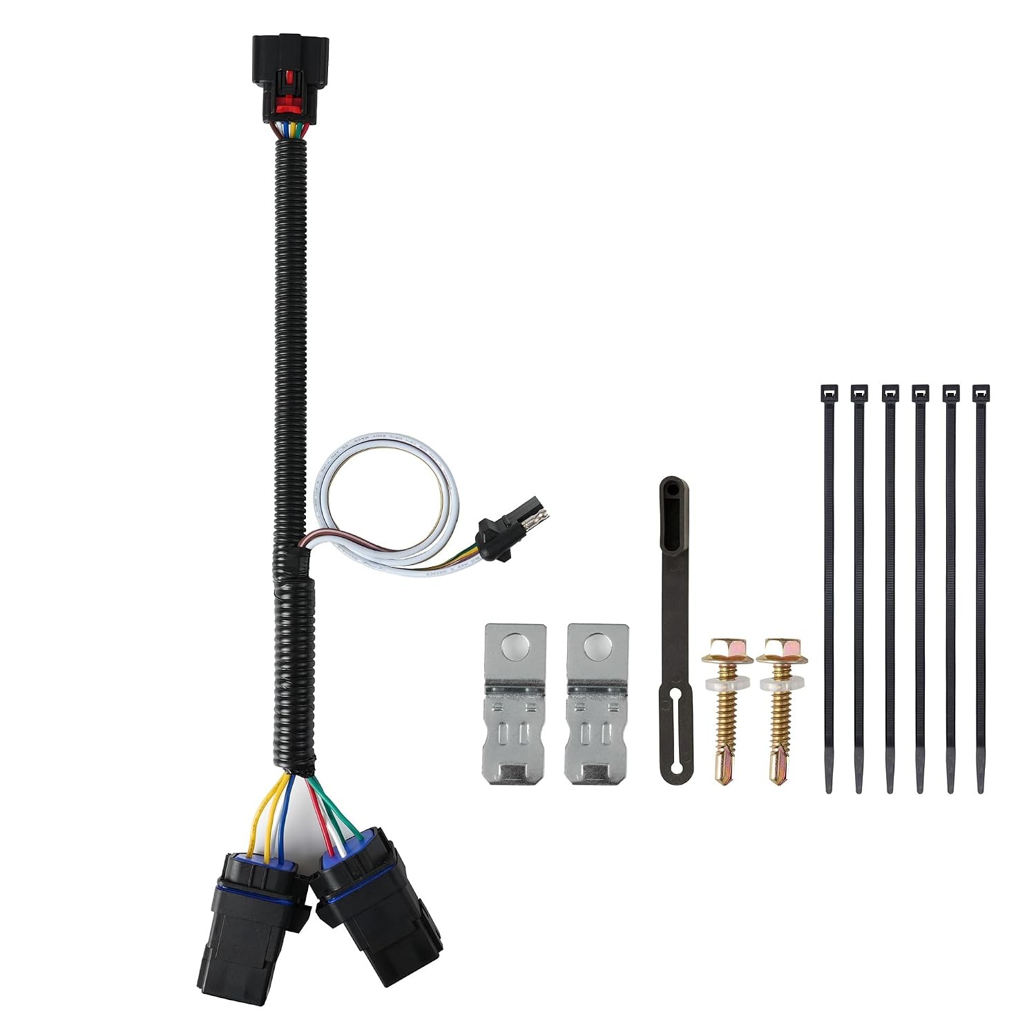 4-Pin Trailer Tow Hitch Wiring Connector Harness Kit for Chevrolet Equinox