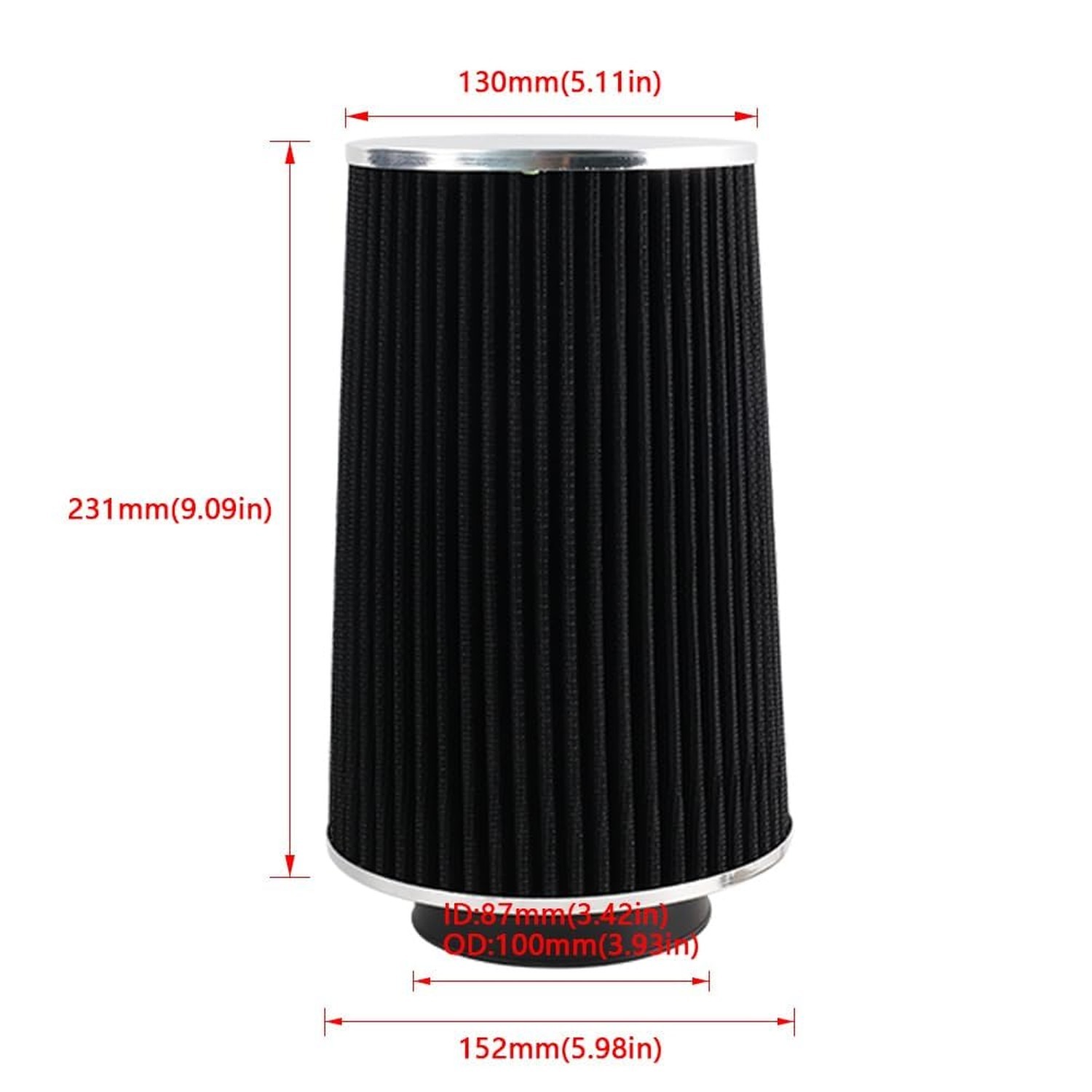 Cold Air Intake Compatible with 2007-2008 Chevy GMC Tahoe Yukon 4.8L / 5.3L /…