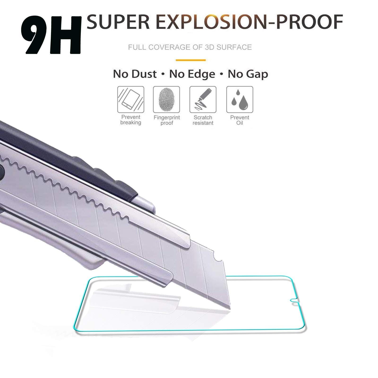 (3 Pack) Compatible for Samsung Galaxy A42 5G Screen Protector Tempered Glass…