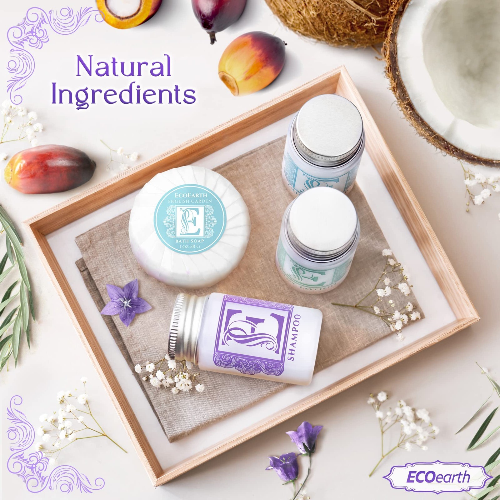 Luxury Travel and Hotel Amenities Set (1 Oz, 200 Pieces), Grade-A Guest Ingre…