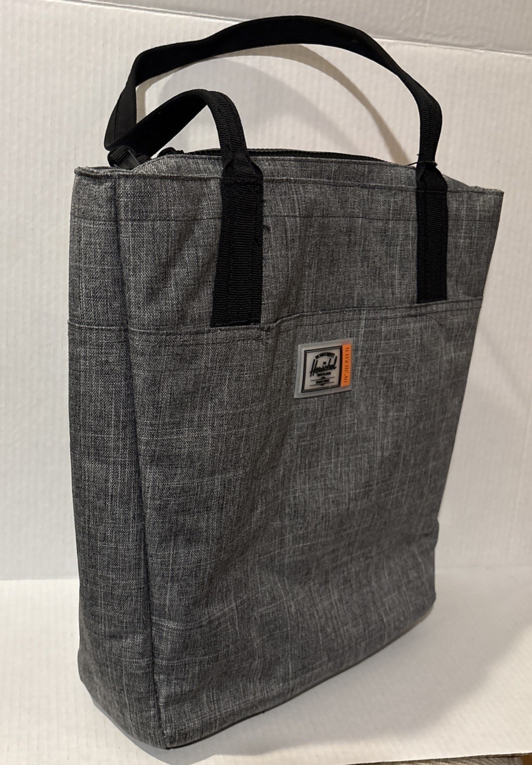 Herschel Supply Co. Alexander Zip Small Heathered Gray Cooler Bag NEW