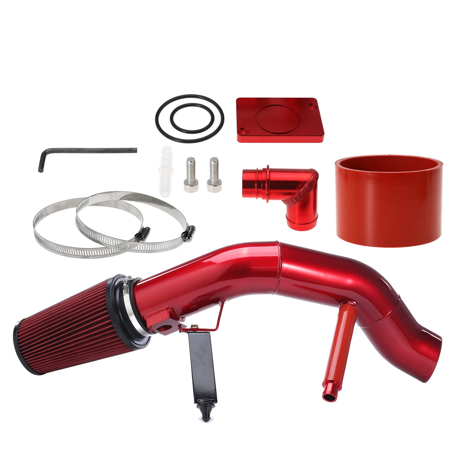 4 Inch 6.0 Cold Air Intake Kit For Ford F250 F350 F450 Excursion 2003 2004 20…
