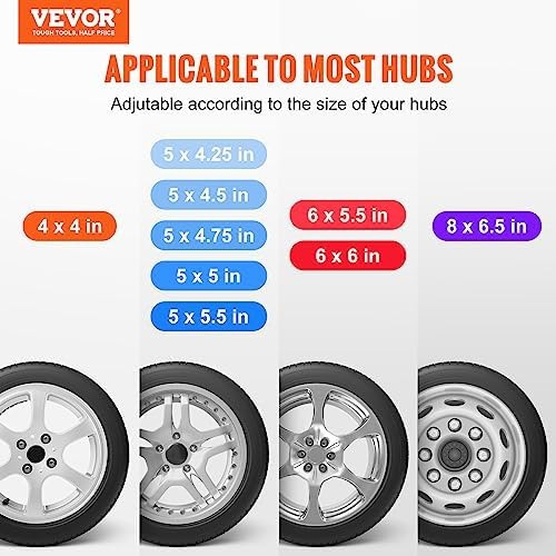 VEVOR Spare Tire Carrier, Trailer Spare Tire Mount, 160 lbs Capacity, Utility…
