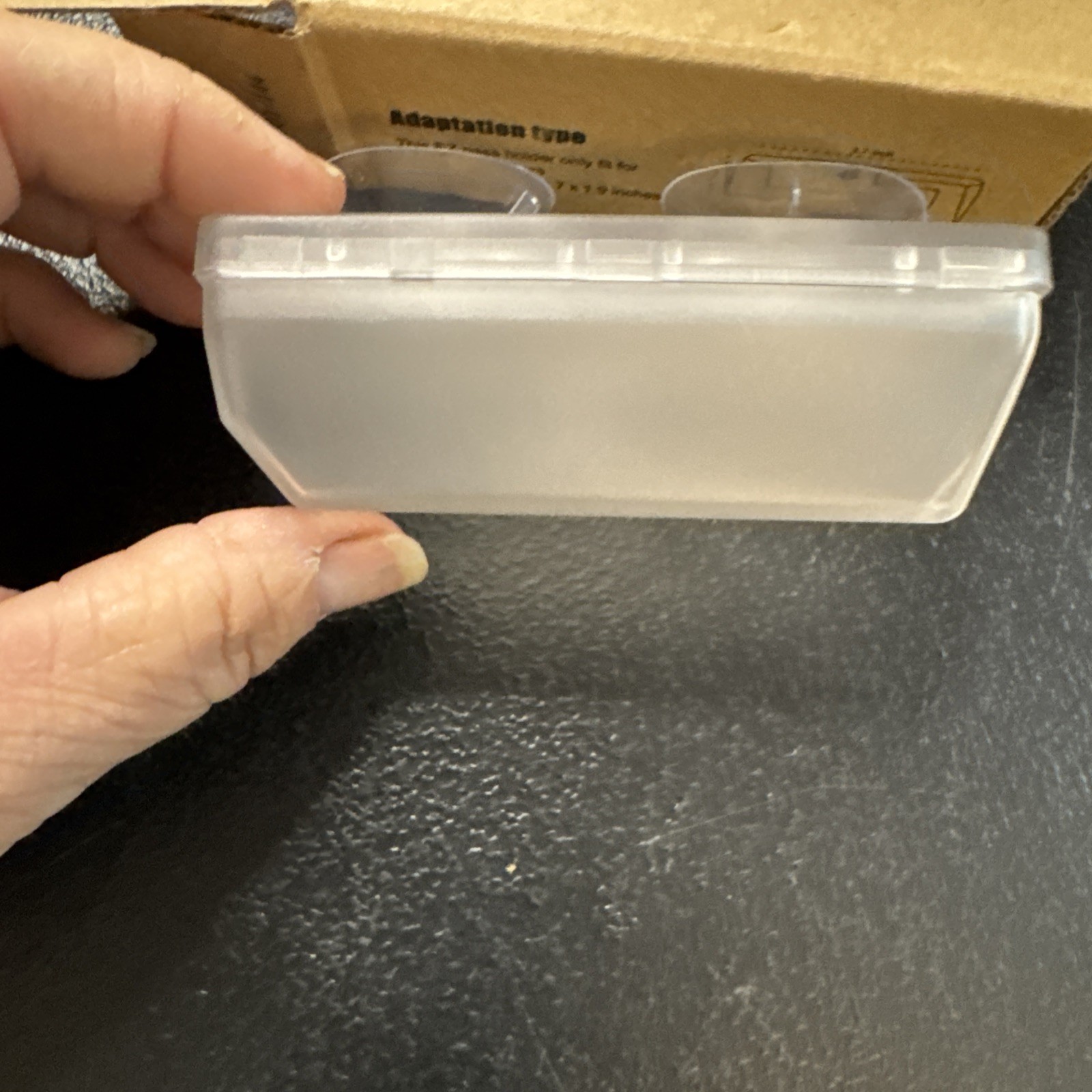 EZ Pass Holder for Windshield w/ Strong Suction Cups. New Open Box