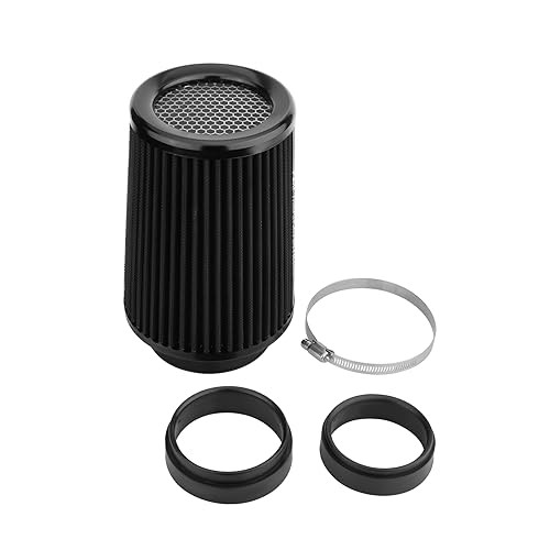 3 3.5 4 inch Universal Cold Air Intake Filter 76mm 89mm 101mm Black