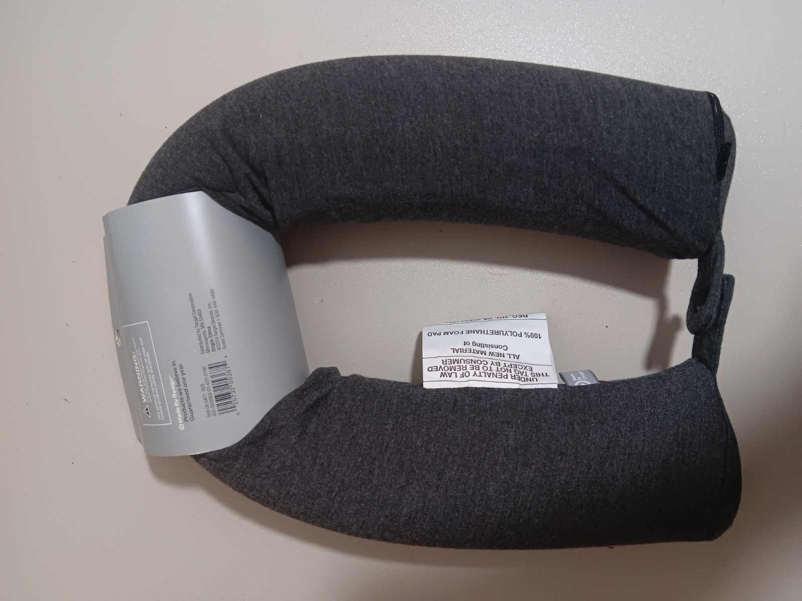 Adjustable Neck Pillow By Design Grey In Color – New