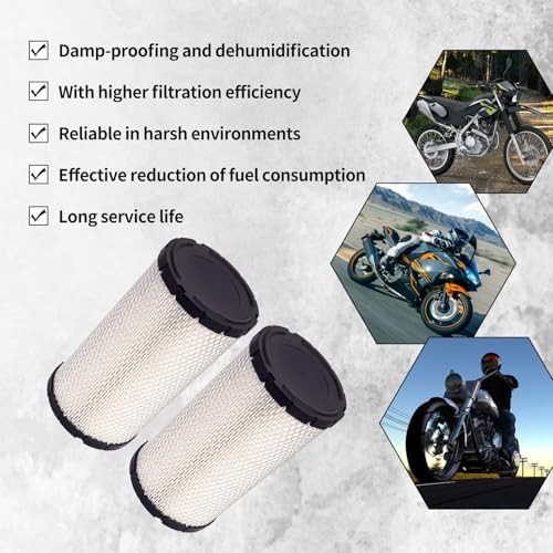 Air Filter 715900394 for Can-Am Defender HD8 HD10 2016-2021 / Max HD8 HD5 2PCS