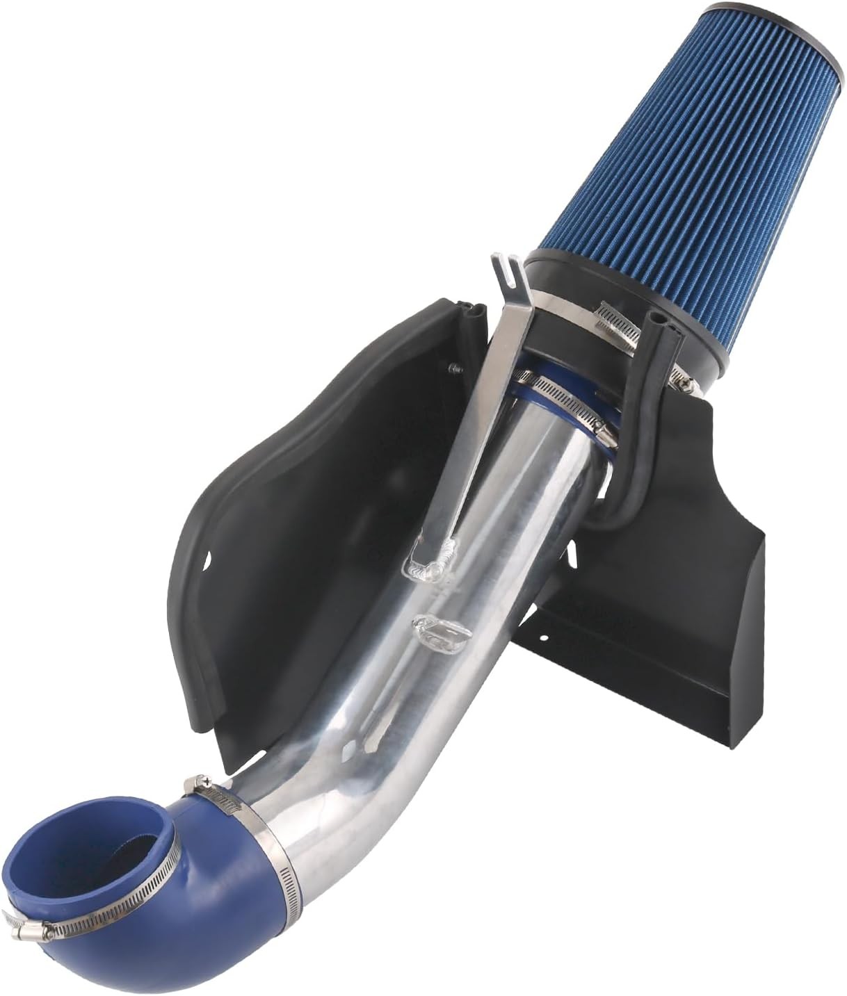 4 inch Cold Air Intake Kit with Heat Shield Replacement For Silverado 1500 2500