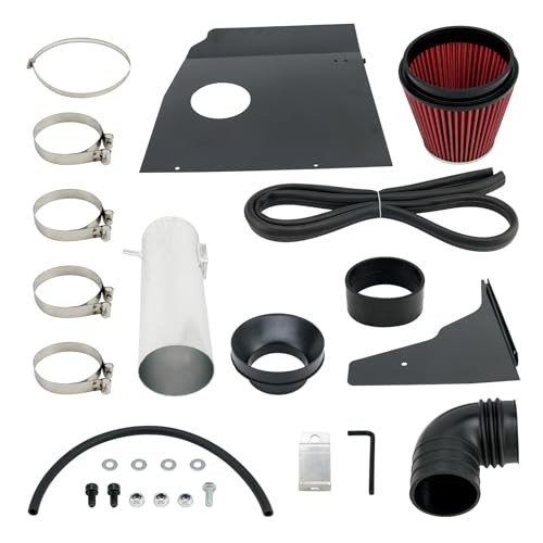 Aluminum Cold Air Intake System Kit with Filter for Camaro 2010 2011 2012 2013