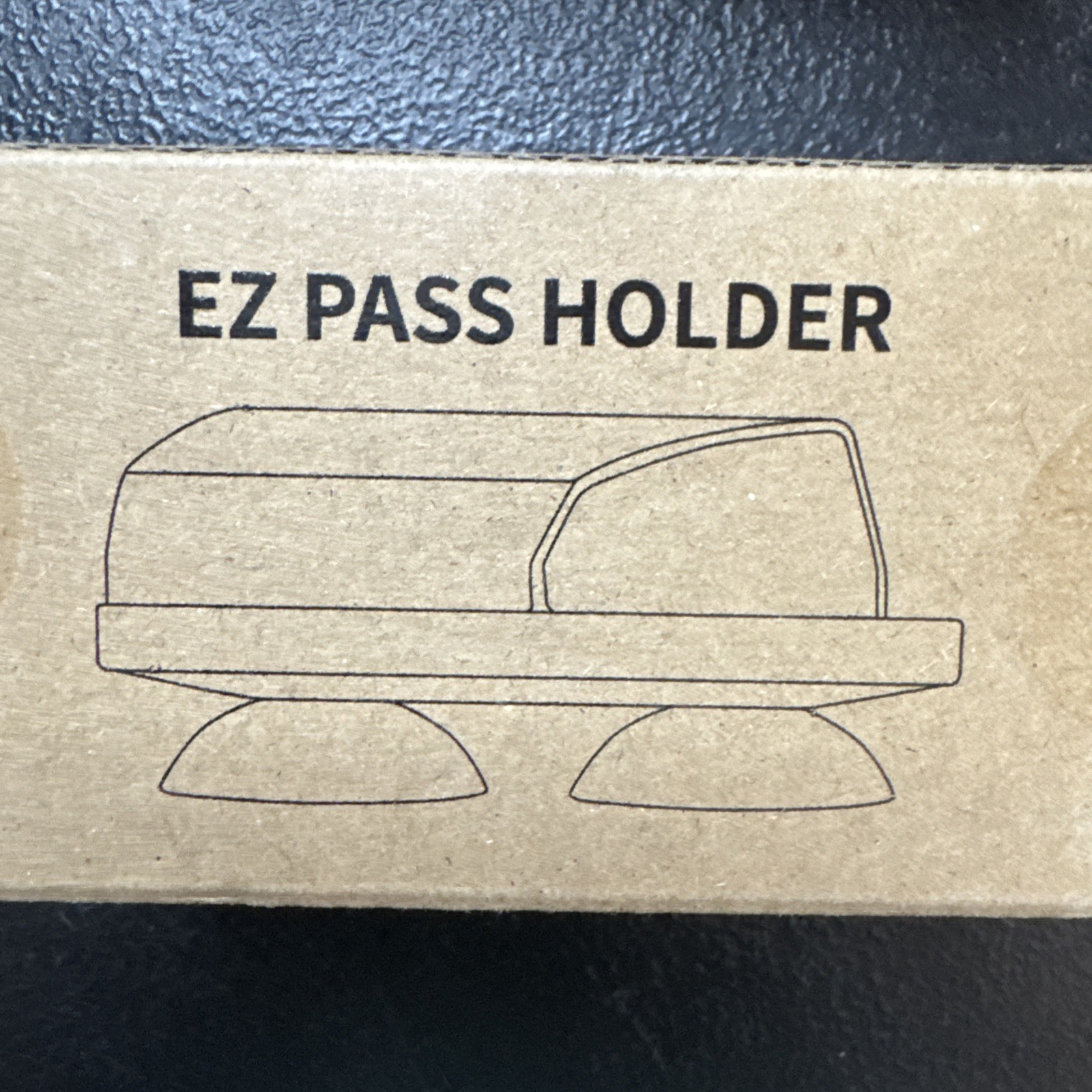 EZ Pass Holder for Windshield w/ Strong Suction Cups. New Open Box