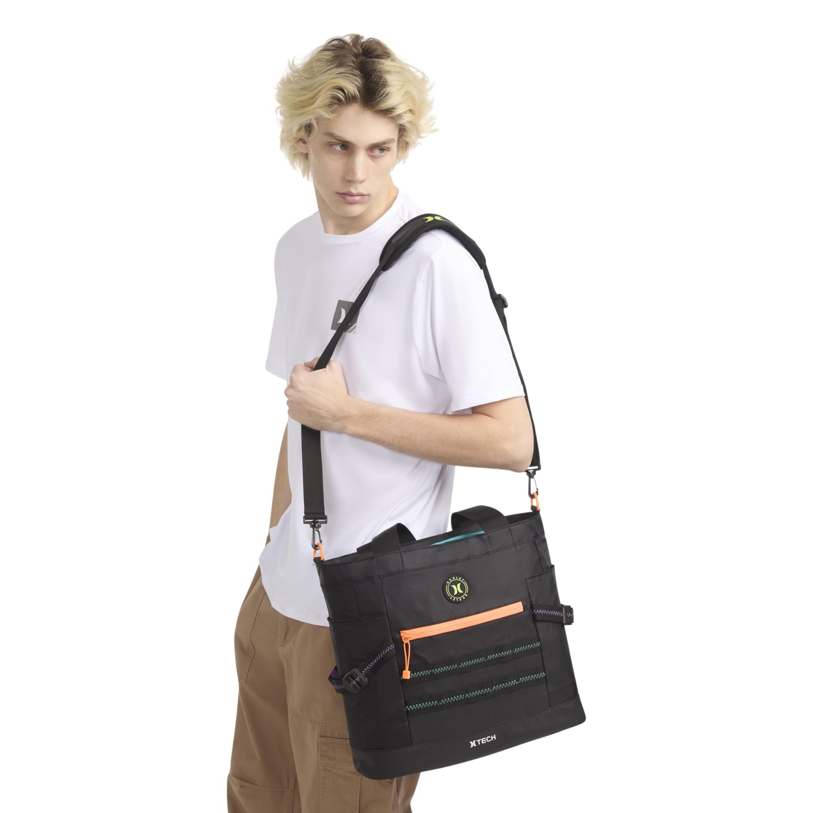 Utility Tote Bag One Size Black/Multi