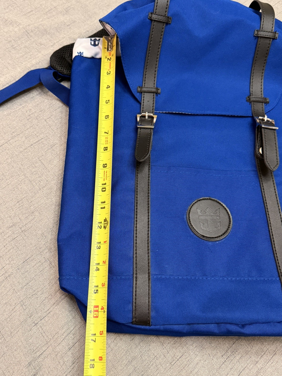 Royal Caribbean Royal Blue Large Backpack With Computer Compartment