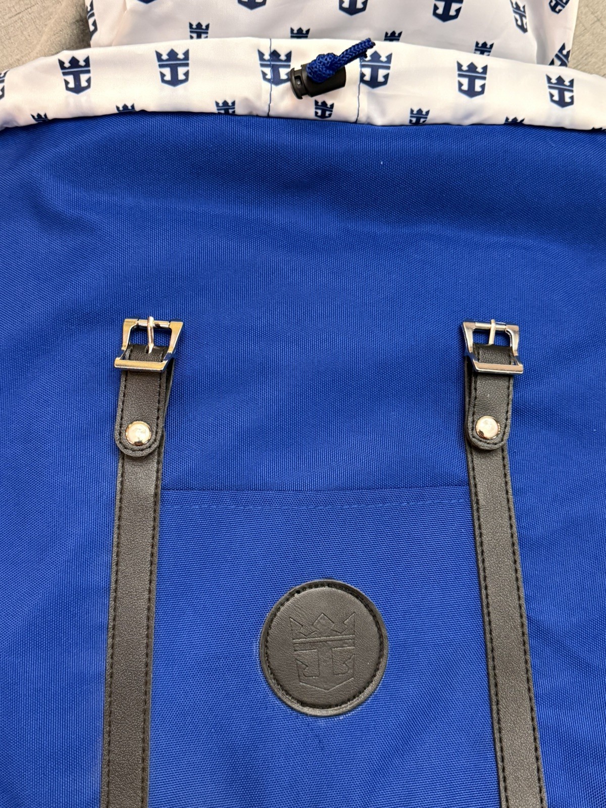 Royal Caribbean Royal Blue Large Backpack With Computer Compartment