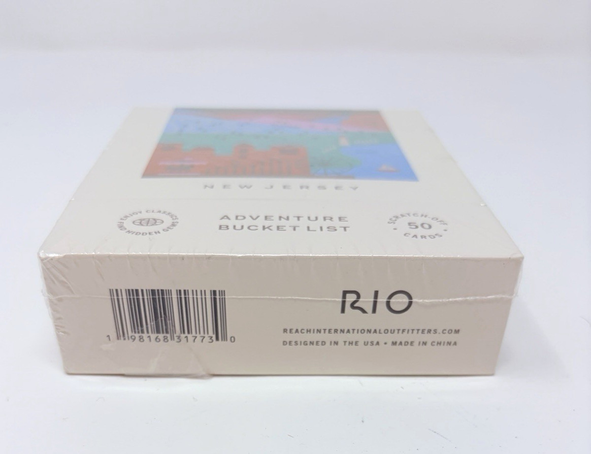 New Jersey Adventure Bucket List Cards Rio Reach International Outfitters