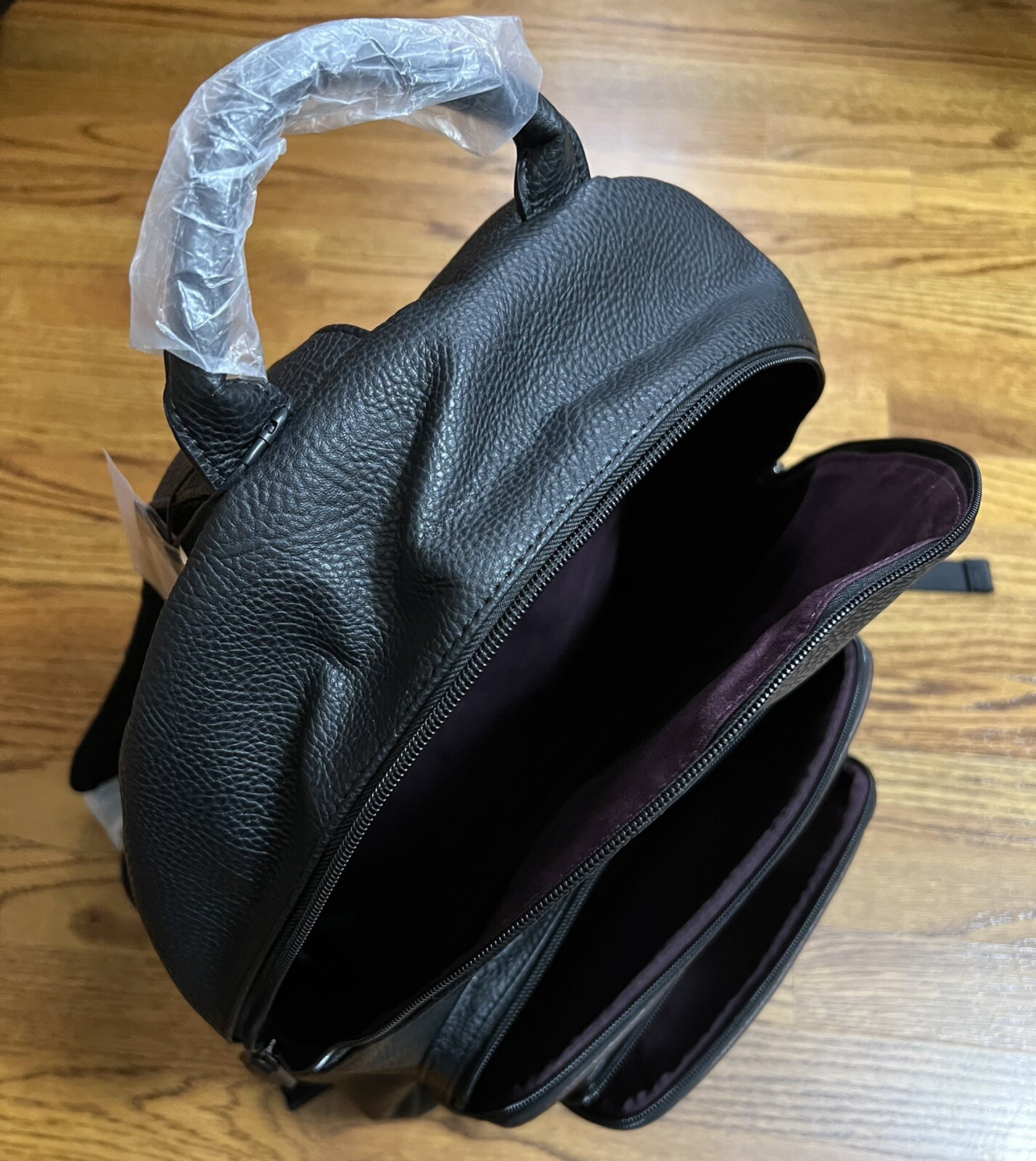 NEW Ted Baker London Markar Embossed Black Backpack – Unisex
