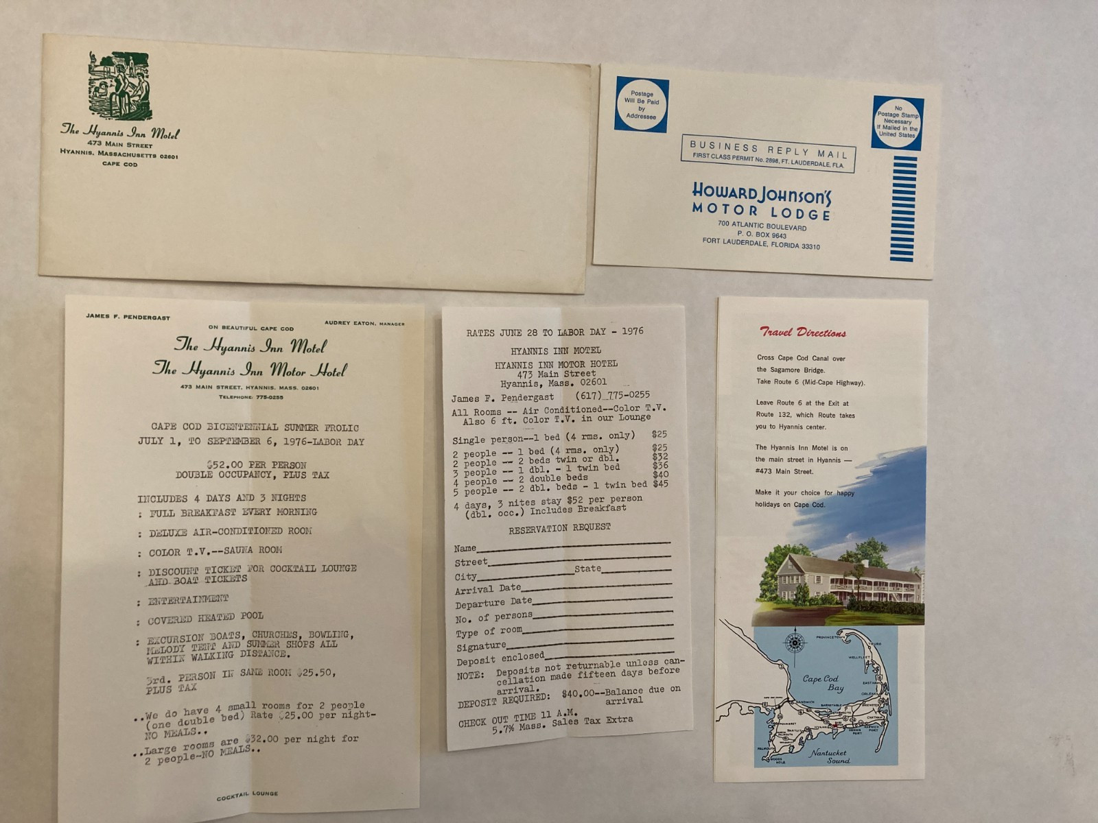 Vintage New England Brochures circa 1950’s – 1970’s