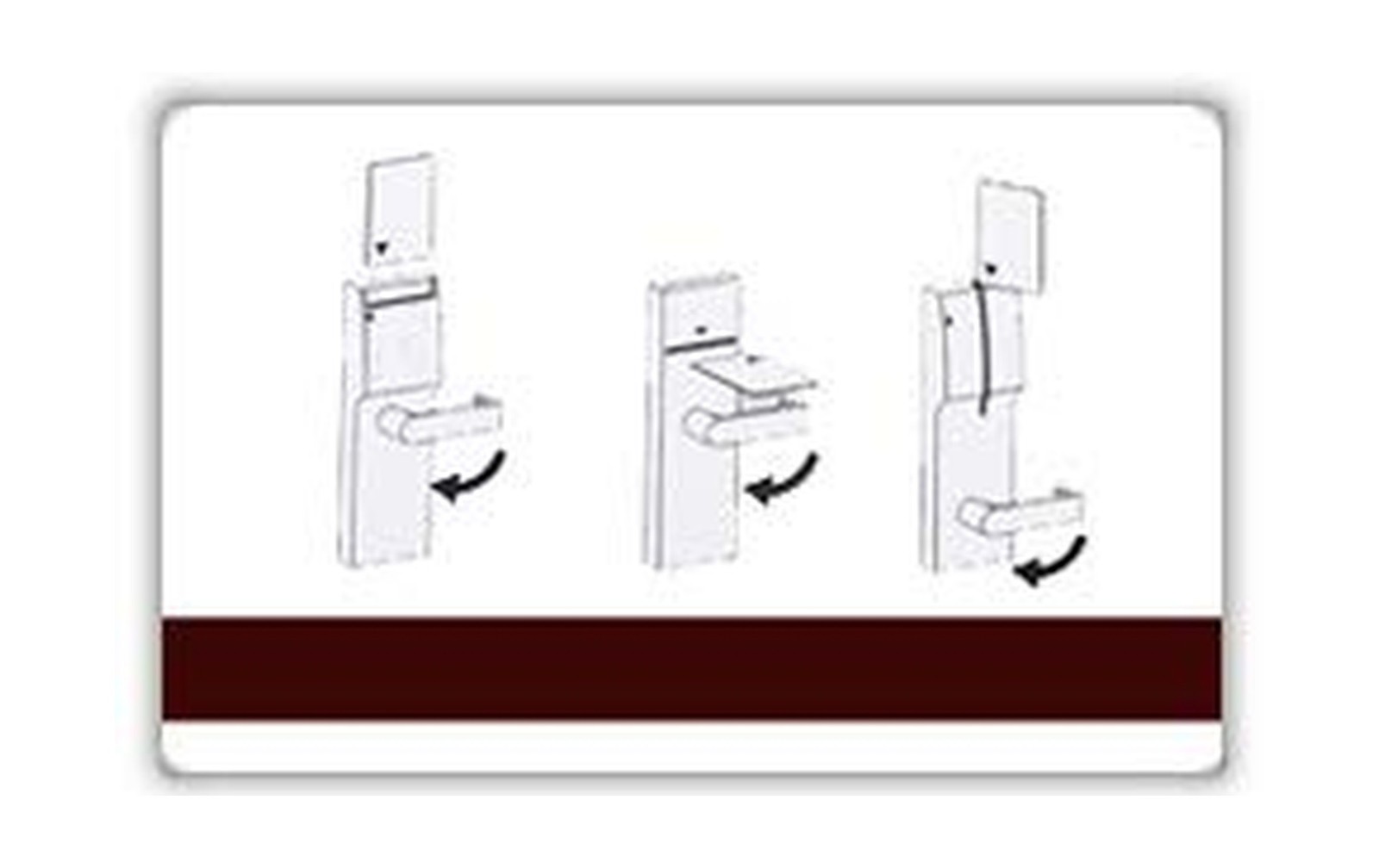 Hotel & Motel Magnetic Stripe Key Cards (1000) 1000
