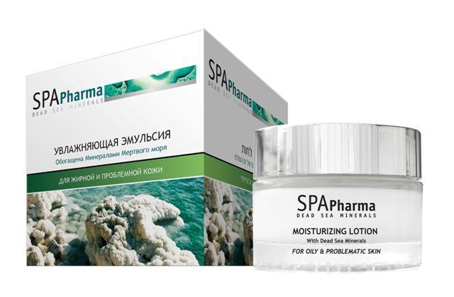 SPA Pharma Dead Sea Minerals Moisturizing Cream for Oily Skin 50ml