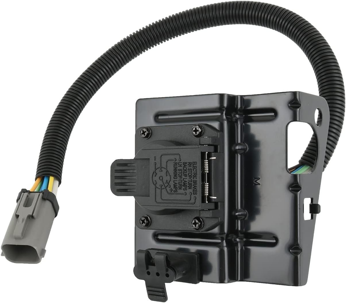 4 & 7 Pin Trailer Tow Wiring Harness Plug Compatible with 1999-2001 Ford F250