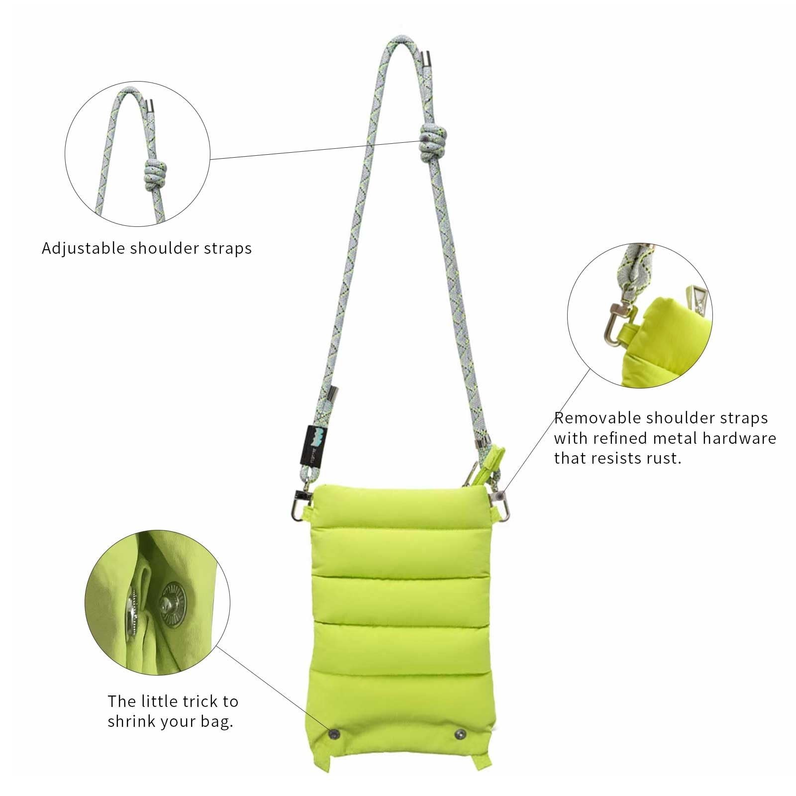 ACUARIO Crossbody Bag for Women, Tote Bag Purse for Work, Travel, Gym – Sm