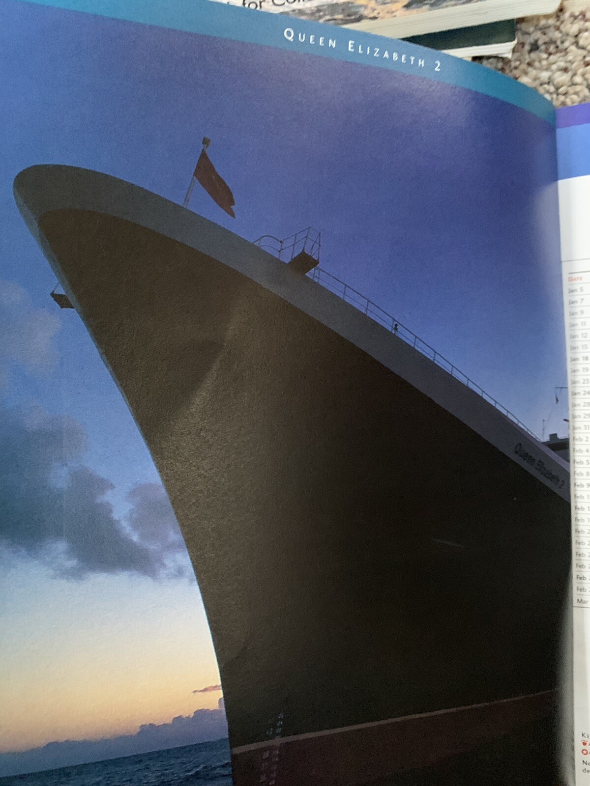 Cunard Line-1999 World Criuse-90 pages-QE2-Royal Viking Sun⚓️