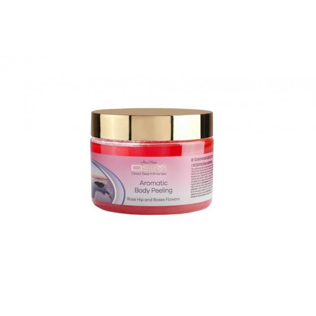 Dead Sea Minerals, Aromatic Body Peeling Rose Hip & Flowers,11.22fl.oz/330ml