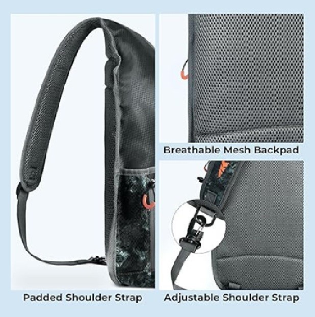 New-KastKing Pond Hopper Fishing Sling Tackle Storage Bag-FreeShip