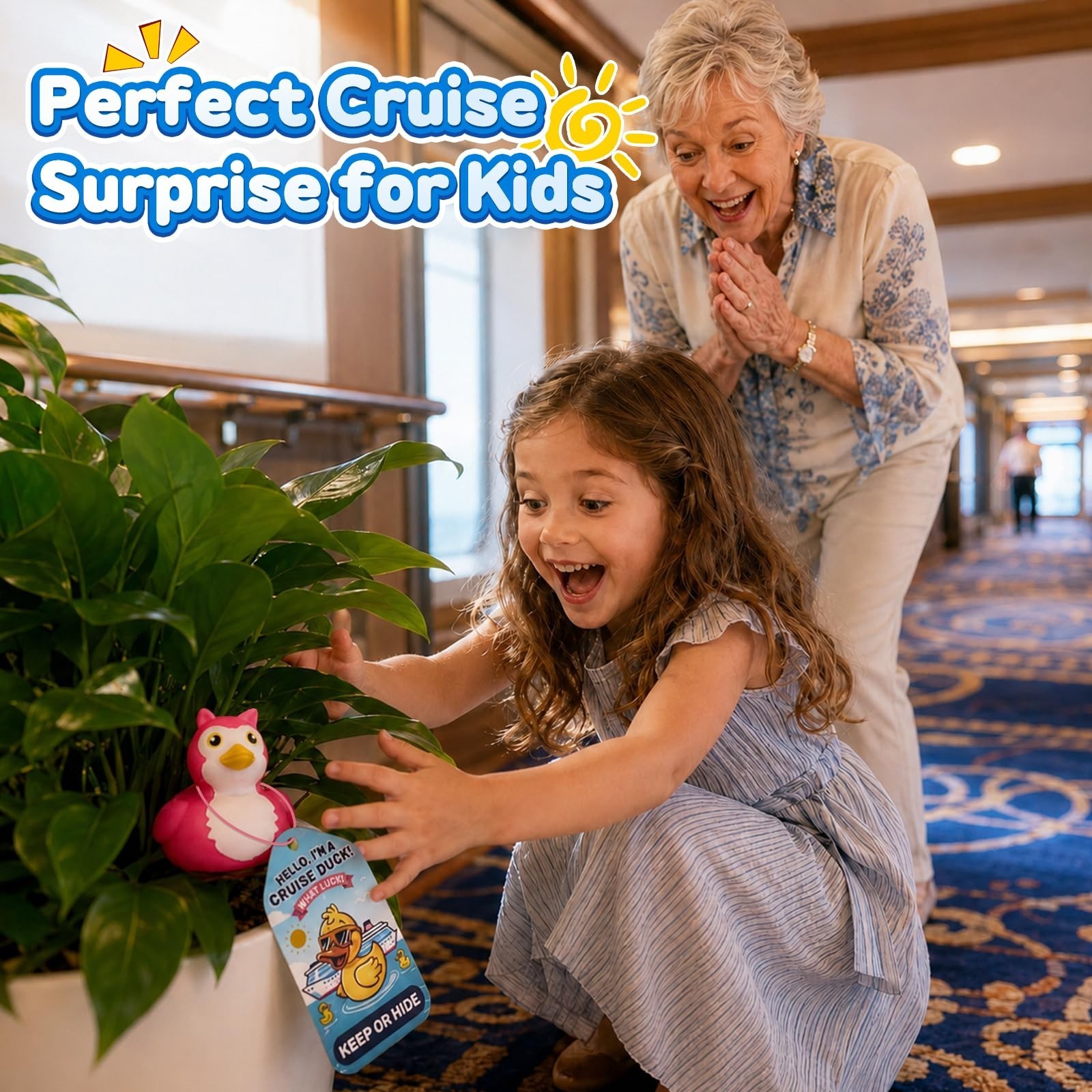 180 Pcs Cruise Rubber Duck Kits – Assorted Ducks, Tags, Bands & Storage Bag – Ca