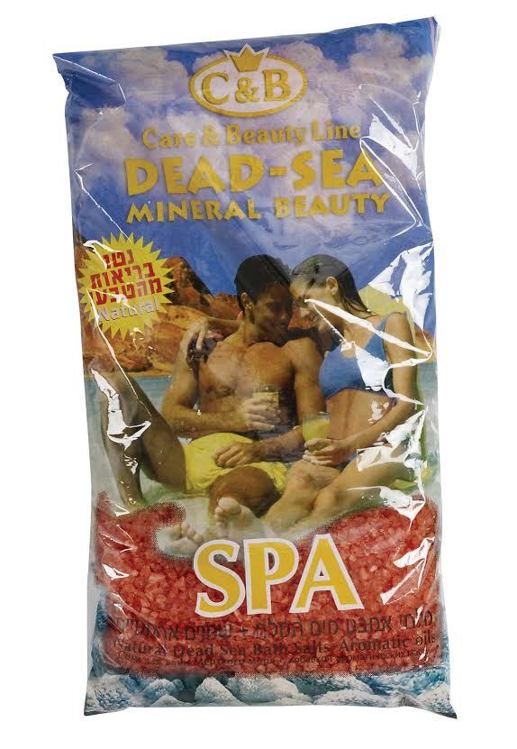 Dead Sea,C&B,Care & Beauty, Colored Bath Salt Bag, 500g