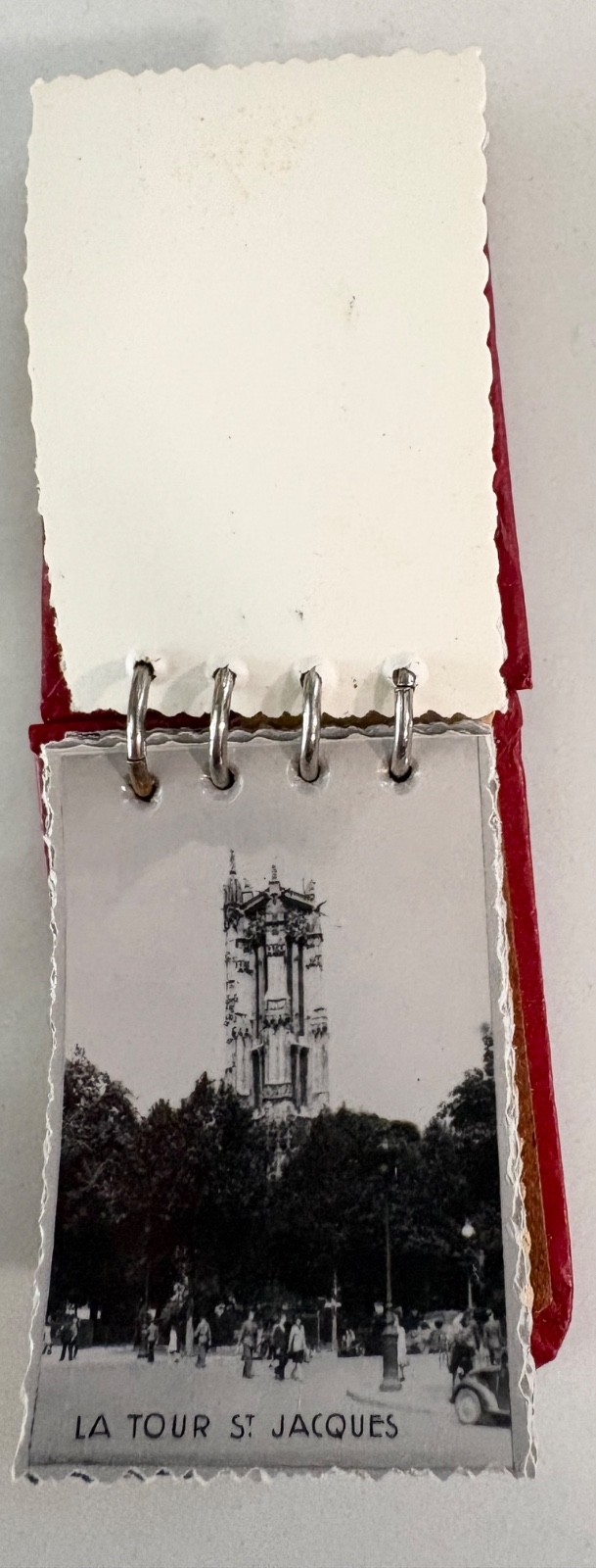 WWII VINTAGE FRANCE 1940’S FAMOUS PHOTOS Unique Mini Book-WarTime Black/white