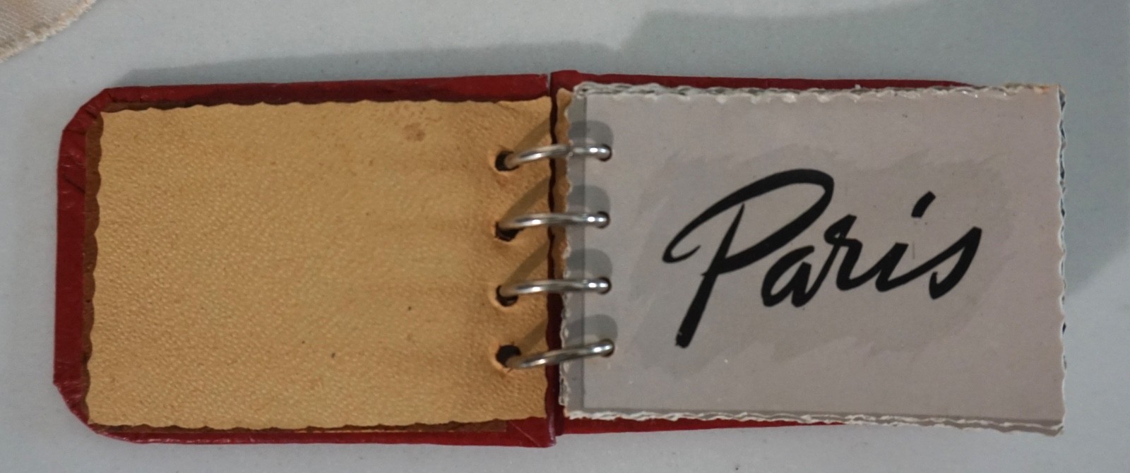 WWII VINTAGE FRANCE 1940’S FAMOUS PHOTOS Unique Mini Book-WarTime Black/white