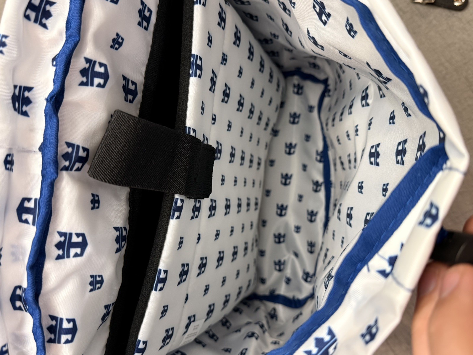 Royal Caribbean Royal Blue Large Backpack With Computer Compartment