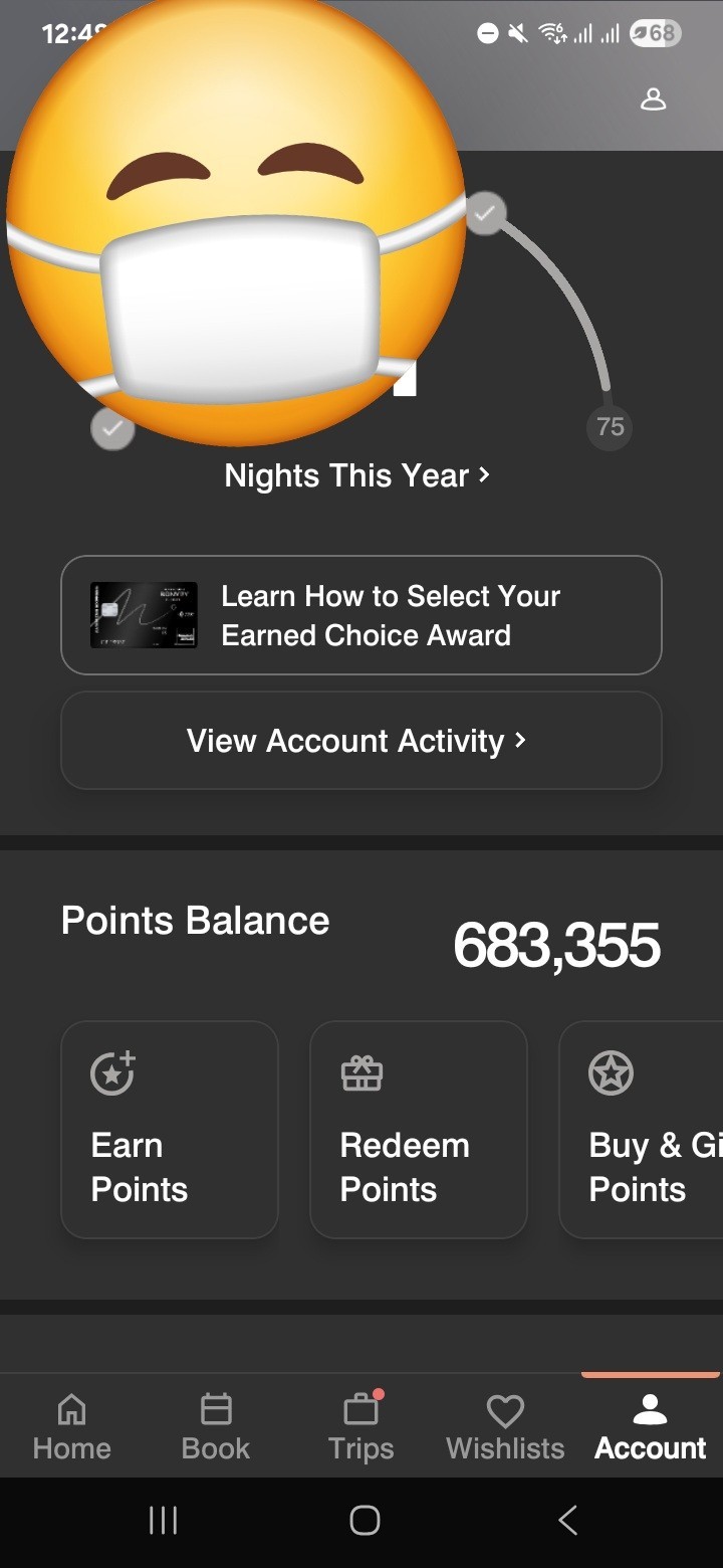 Marriott Bonvoy Rewards Points – 1000 points – Transferred within 48 hrs
