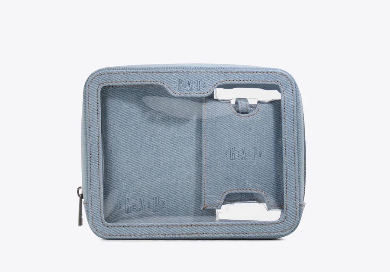 BÉIS x GAP Travel Passport and Luggage Tag Set Blue Denim GAP NWT!